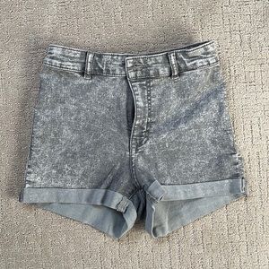 H&M High Waisted Jean Shorts
